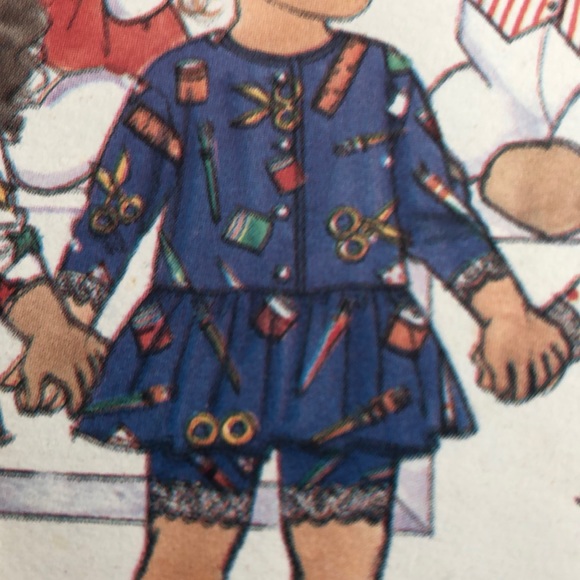 -1991 new  vintage Butterick toddler/children’s easy fun wear sewing pattern - Picture 15 of 16